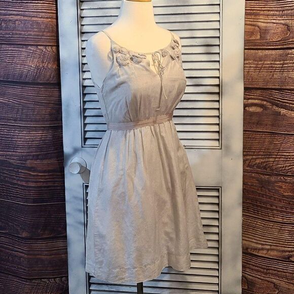 Ann Taylor LOFT Sz 0 Silk Blend Sundress - Picture 3 of 10